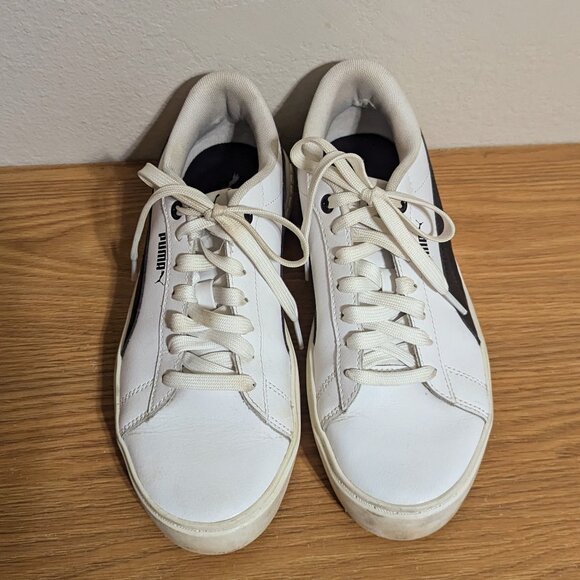 PUMA SMASH V2 PLATFORM SNEAKERS SIZE 8 - Picture 7 of 9